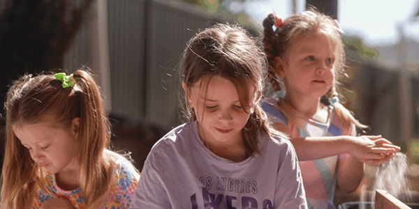 child from wattle grove in forrestfield sprouts center